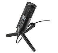 Audio-Technica ATR2500x студиялық микрофоны-USB қара