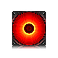 Кулер для компьютерного корпуса, Deepcool, RF 120R, 120мм Red Led, 1300±10%об.мин, 48.9CFM, 21.9dB(A),