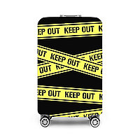 Чехол для чемодана, Travelsky, Keep out L, Для чемоданов размером 28"~30", Полиэстер, Мультиколор