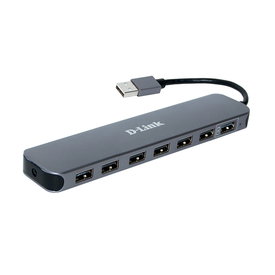 Сетевой адаптер, D-Link, DUB-H7/E1A, 10/100М, USB - фото 1 - id-p113445995