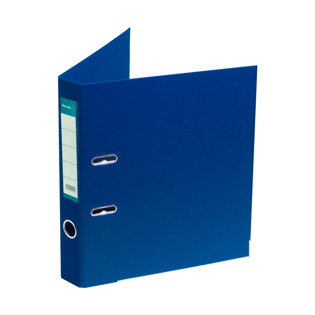 Папка–регистратор с арочным механизмом, Deluxe, Office 2-BE21 (2" BLUE), А4, 50 мм, 1200 мкм. (2 мм.),