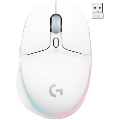 LOGITECH G705 LIGHTSPEED Wireless Gaming Mouse - OFF-WHITE - EER2 - фото 3 - id-p113452742