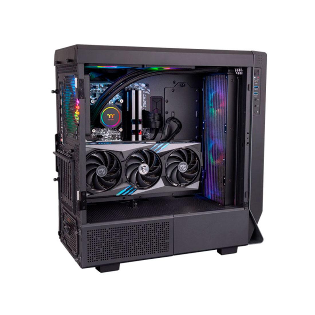 Кулер с водяным охлаждением, Thermaltake, TH420 ARGB SyncAll-In-One Liquid Cooler, CL-W376-PL14SW-A, Intel LGA - фото 3 - id-p113453610