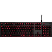 LOGITECH G413 SE Corded Mechanical Gaming Keyboard - BLACK - RUS - USB - TACTILE