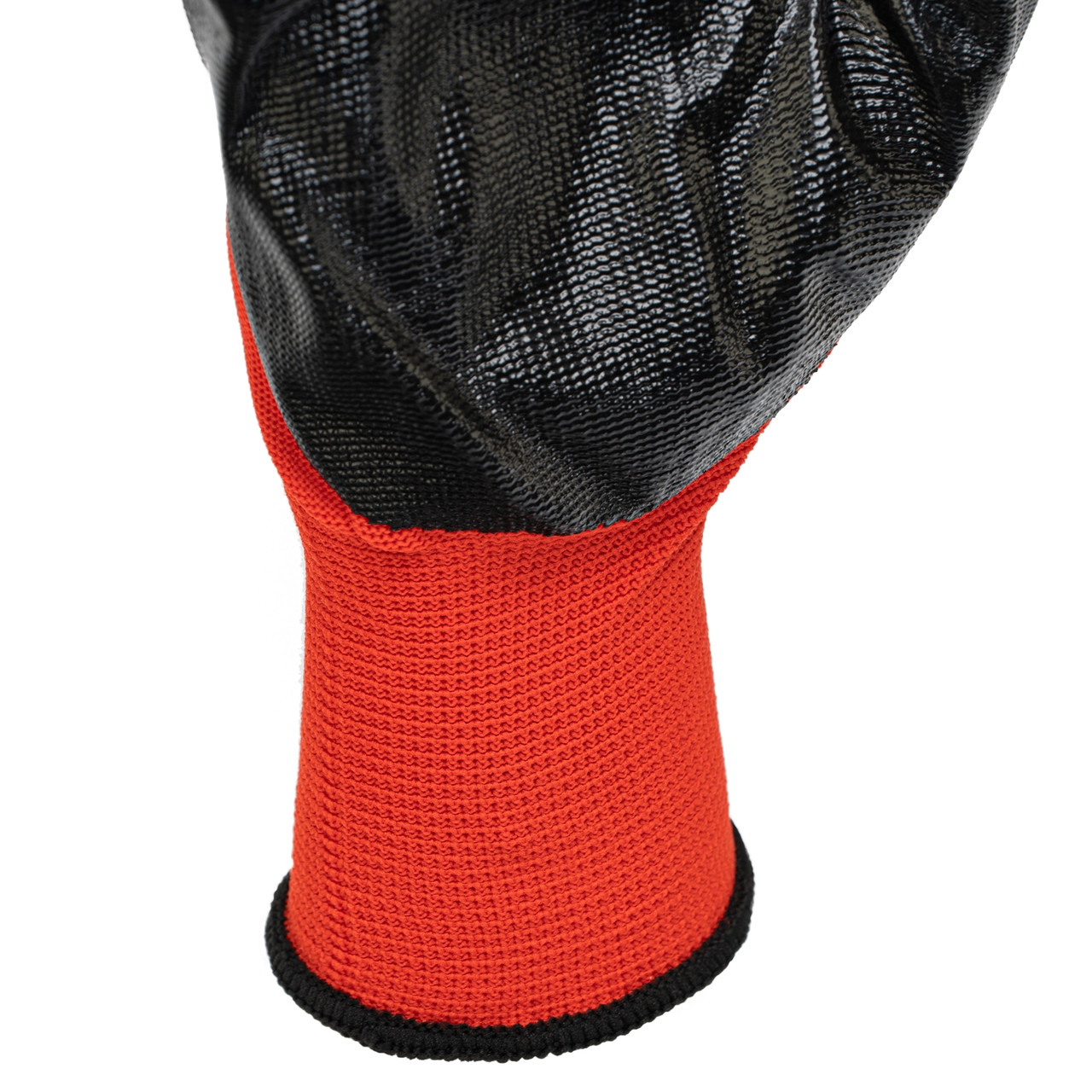 Перчатки полиэфирные с чёрным нитрильным покрытием, размер 9, 13 класс вязки// Stels - фото 2 - id-p113448165