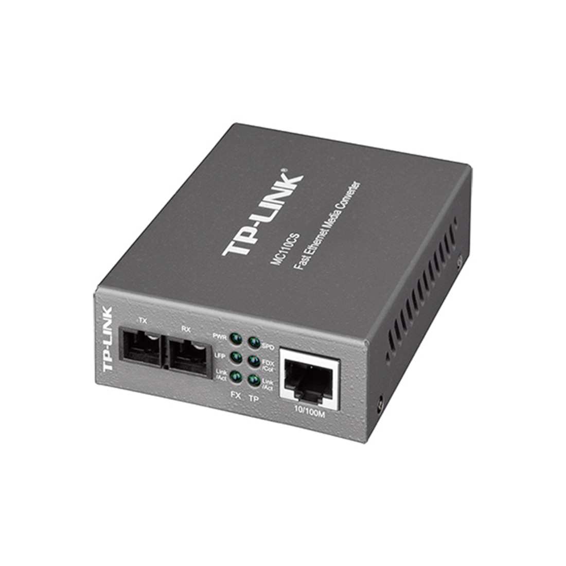 Mедиаконвертер, TP-Link, MC110CS, 10/100 Мбит/с RJ45 - 100 Мбит/с разъём SC (одномодовый оптоволоконный - фото 1 - id-p113448170