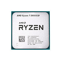 Процессор, AMD, AM4 Ryzen 7 5800X3D, oem, 4M L2 + 96M L3, 3.4 GHz, 8/16 Core, 105 Вт, без встроенного видео