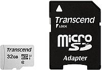 Карта памяти MicroSD 32GB Class 10 U1 Transcend TS32GUSD300S-A