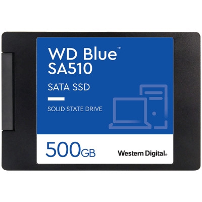 SSD WD Blue (2.5", 500GB, SATA 6Gb/s) - фото 1 - id-p113449786