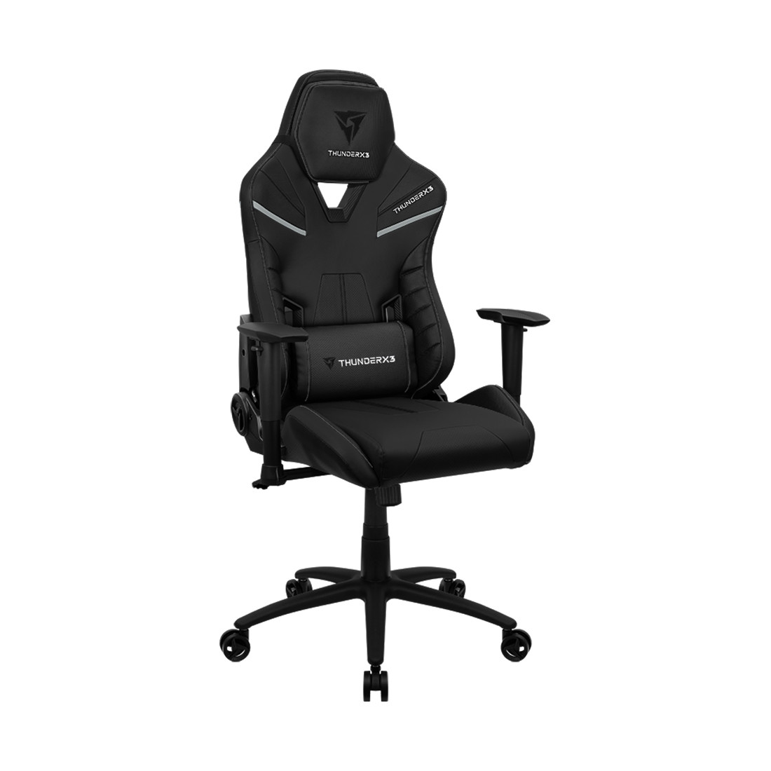 Игровое компьютерное кресло, ThunderX3, TC5-All Black, Искусственная кожа PU AIR, (Ш)66*(Г)70*(В)125(134) см, - фото 1 - id-p113447590