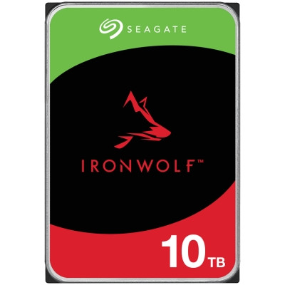 SEAGATE HDD Ironwolf NAS (3.5''/10TB/SATA/rmp 7200) - фото 1 - id-p113445466