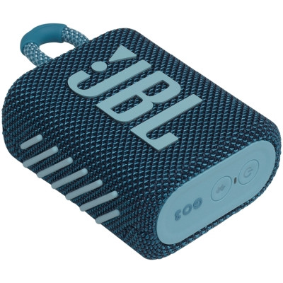 JBL Go 3 - Portable Bluetooth Speaker - Blue - фото 2 - id-p113450860