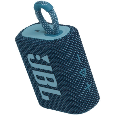 JBL Go 3 - Portable Bluetooth Speaker - Blue - фото 3 - id-p113450860