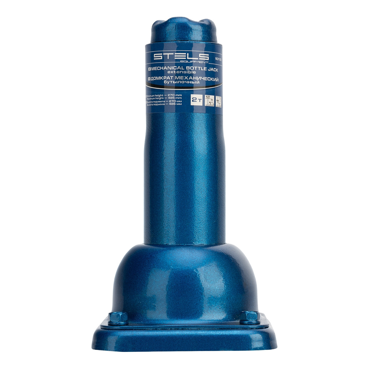 Домкрат механический бутылочный, 2 т, h подъема 270 485 мм, домкрат, ручка Stels - фото 3 - id-p113453758