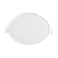 Светильник, Philips, 59466, MESON, 150-17W-1300lm-65K-WH-recessed LED, Диаметр врезного отверстия 150мм,