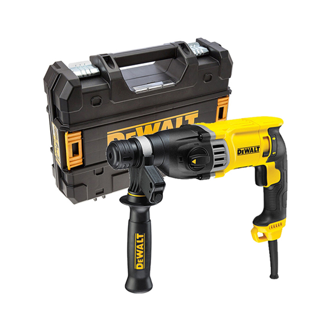 Перфоратор, DeWALT, D25143K-KS, SDS Plus, 28 мм, 900 Вт, в чемодане TSTAK, 0-3.2 Дж, 3 режима - фото 1 - id-p113450985