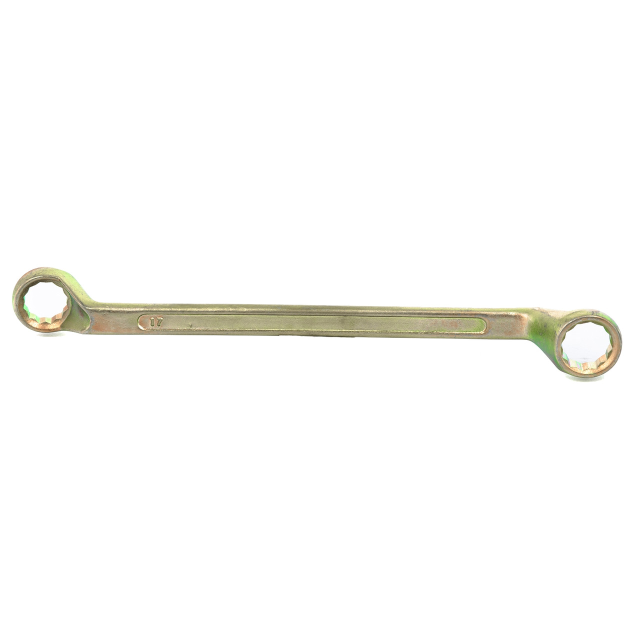 Ключ накидной, 17 х 19 мм, желтый цинк Сибртех - фото 1 - id-p113452914