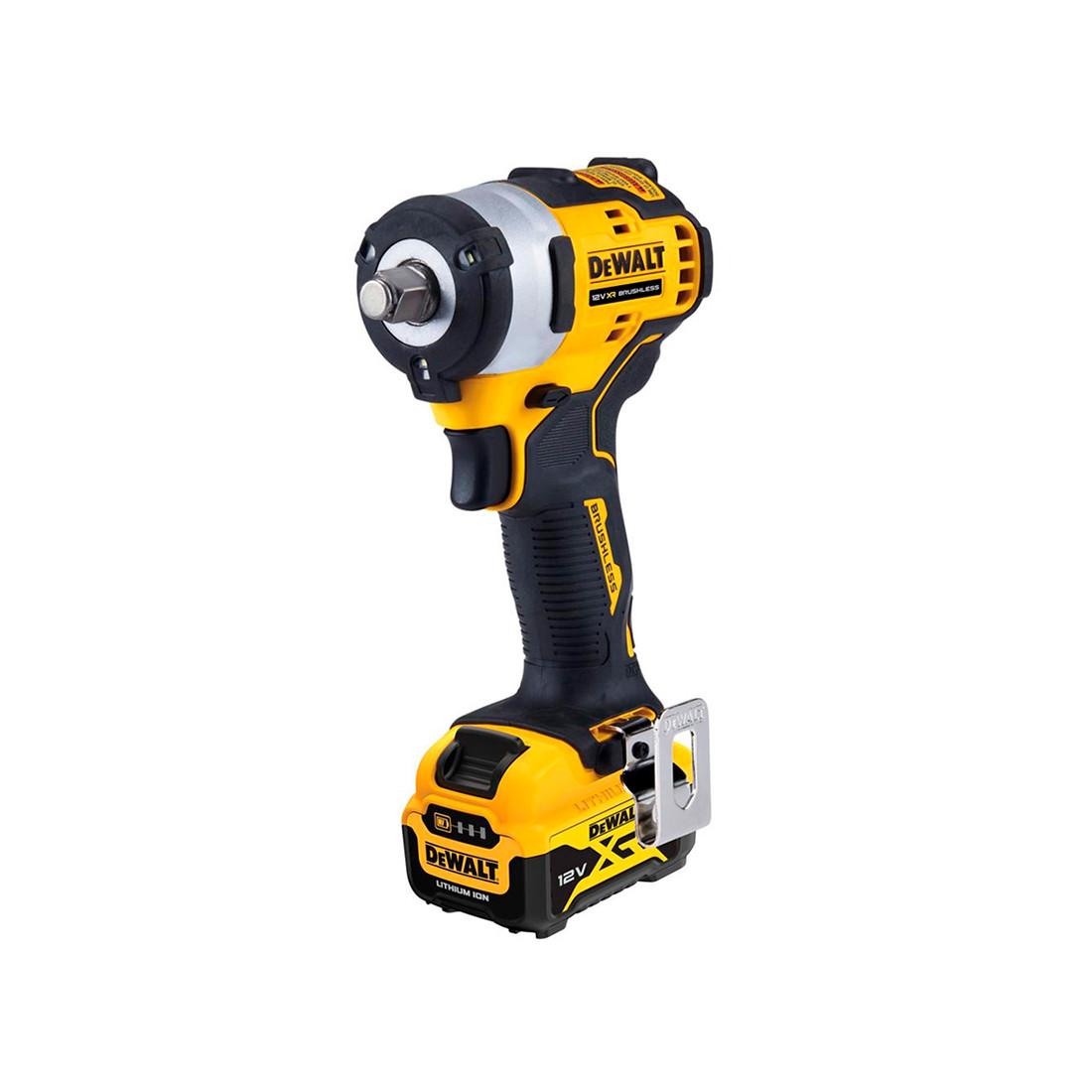 Гайковерт, DeWALT, DCF901P1-QW, 12 В XR бесщёточный импульсный гайковерт, 1/2'', кр.момент 338 Нм, предельный - фото 1 - id-p113451001