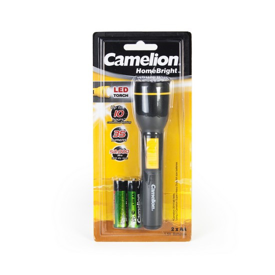 Светодиодный фонарь, Camelion, FL1L2AA-2R6P, 0,5Вт, Источник питания: 2 батарейки типа AA в комплекте, - фото 3 - id-p113451020