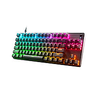 Клавиатура, Steelseries, Apex 9 TKL US, 64847, Игровая, Механические клавиши QX2, USB, Подсветка RGB, Размер: