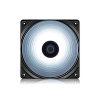 Кулер для компьютерного корпуса, Deepcool, RF 120W, 120мм White LED, 1300±10%об.мин, 48.9CFM, 21.9dB(A),