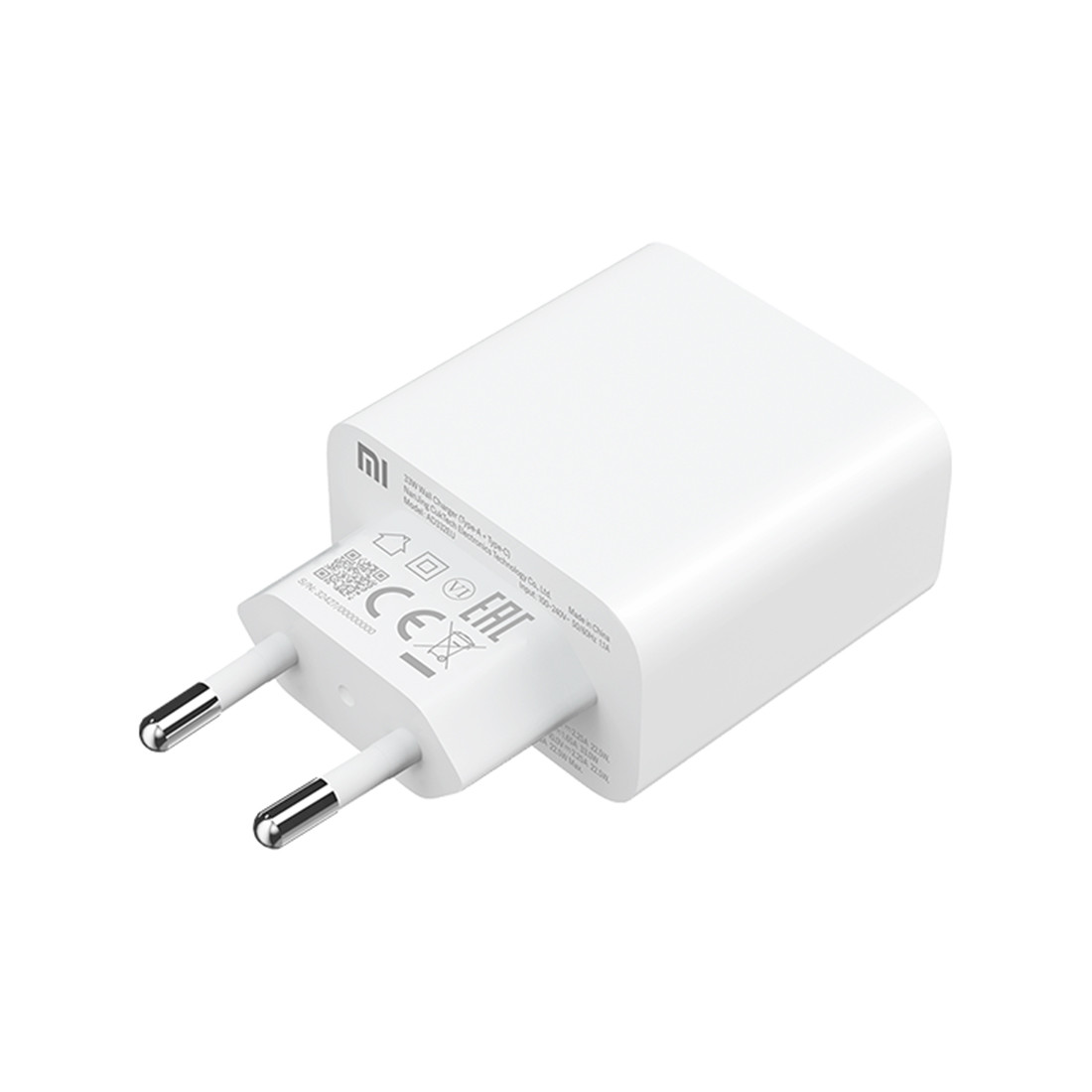 Зарядное устройство, Mi, 33W Wall Charger, Type-A + Type-C, AD332EU/BHR4996GL, 33Вт, 5 В/3 А, 9 В/3 А, 12 - фото 3 - id-p113449277