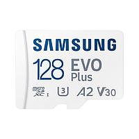 Карта памяти 128GB Samsung EVO Plus microSDXC+Adapter, Class 10, MB-MC128KA-EU