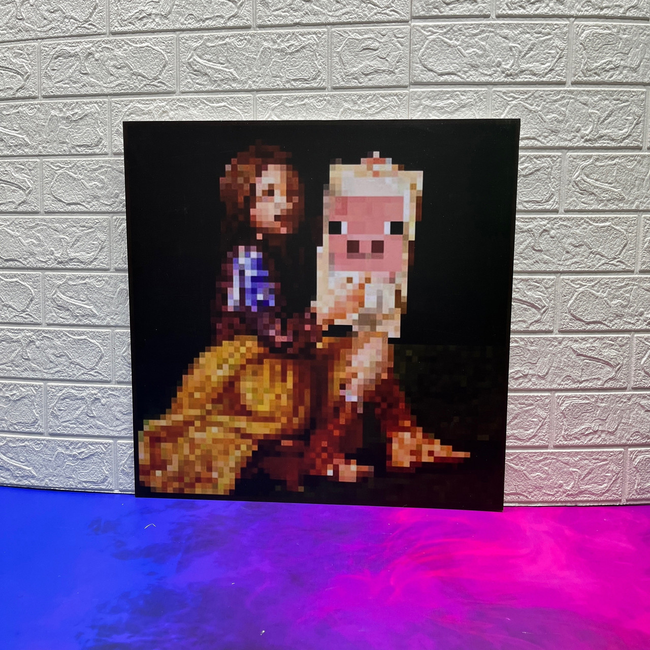 Постер Minecraft (Pig portrait) (5 мм)