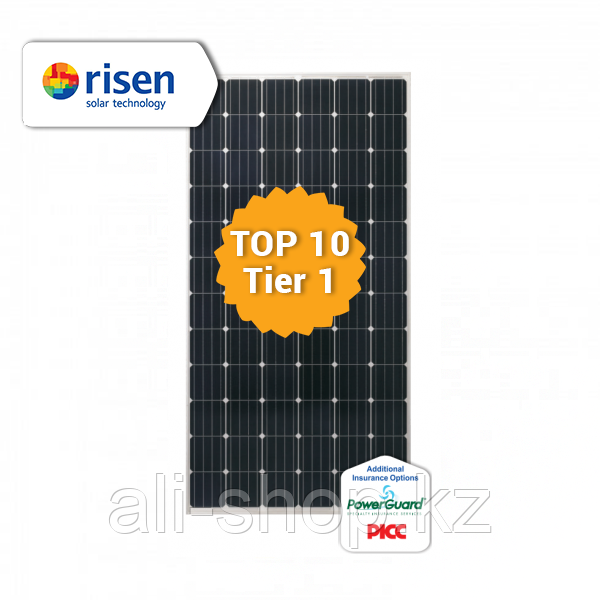Солнечная батарея Risen RSM72-6-370М, 370 Вт / 24В