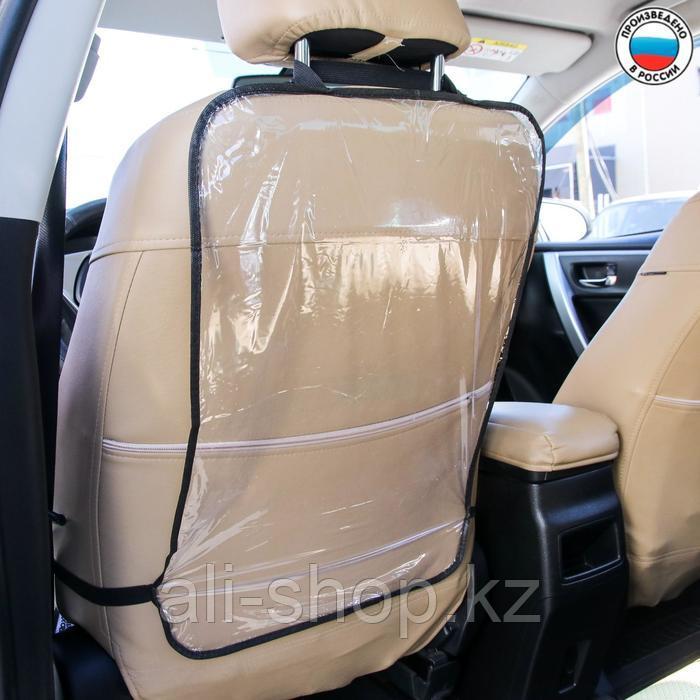 Защитная накидка на спинку сиденья автомобиля, 60х40, ПВХ - фото 1 - id-p113457503