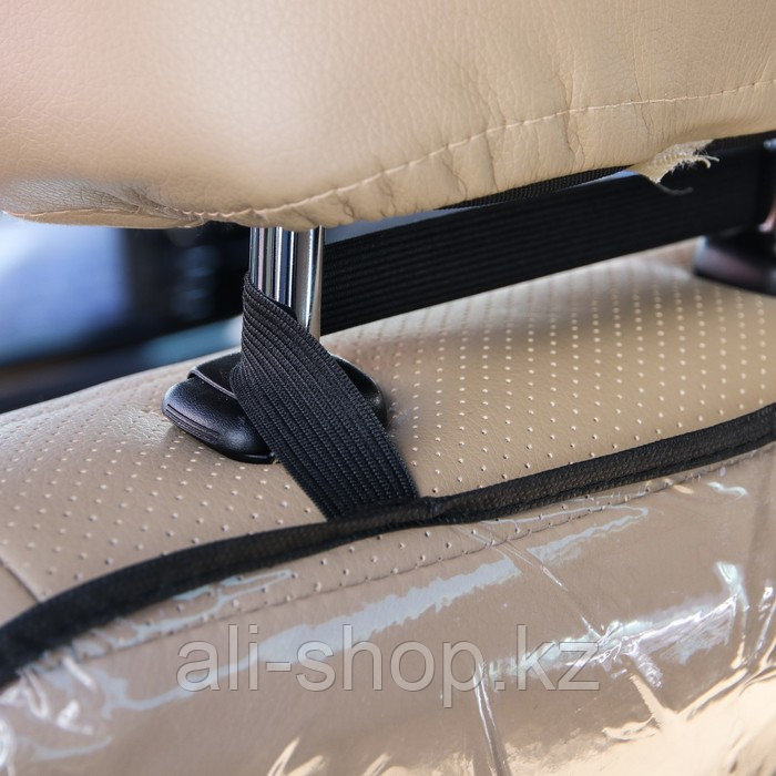 Защитная накидка на спинку сиденья автомобиля, 60х40, ПВХ - фото 3 - id-p113457503