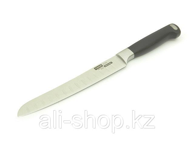 2272 FISSMAN Нож для тонкой нарезки с выточками и закругленным концом PROFESSIONAL 15 см (молибден-ванадиевая - фото 1 - id-p113458523
