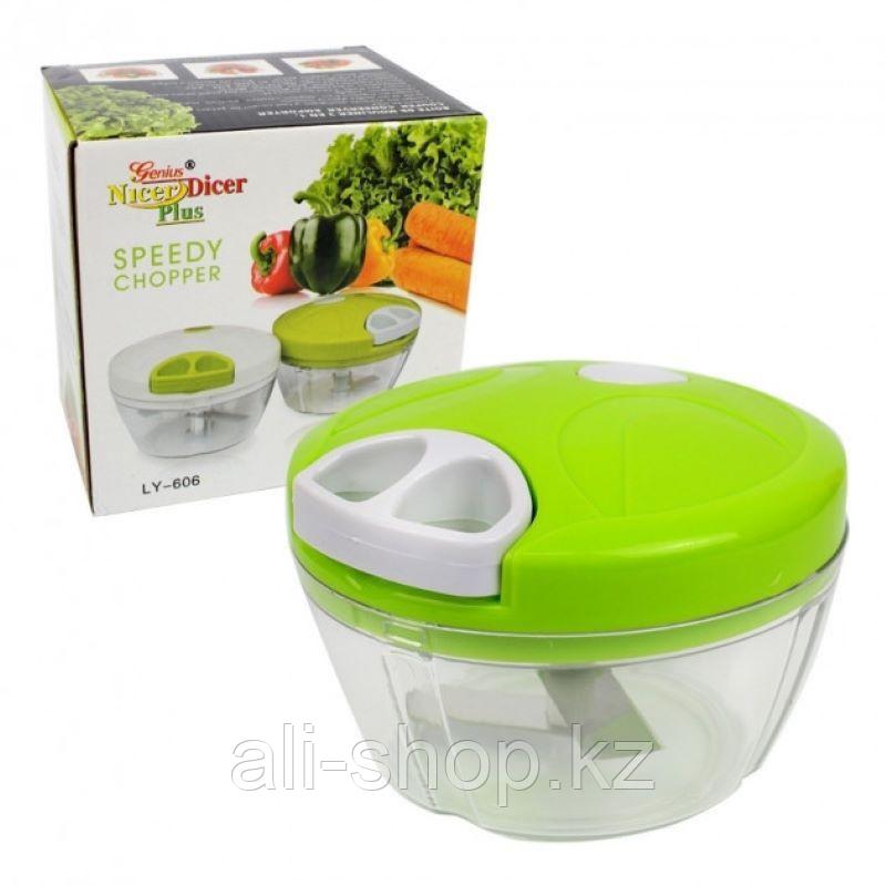 Ручной измельчитель для овощей Nicer Dicer Plus Speedy Chopper LY-606 (Найсер Дайсер Плюс), 300 мл - фото 6 - id-p113458767