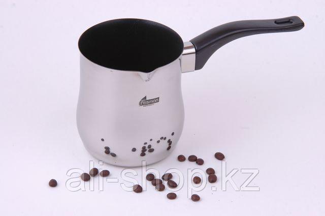 7814 FISSMAN Турка для варки кофе 10x12 см / 900 мл с антипригарным покрытием (нерж. сталь) - фото 1 - id-p113459039