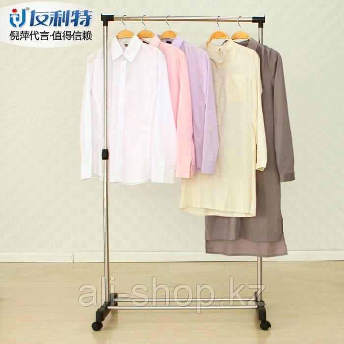 Вешалка для одежды напольная с регулируемой высотой 84,5x43x95-160 см, Youlite - фото 3 - id-p113459512