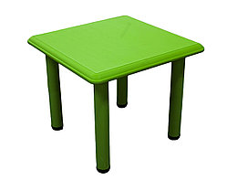 Детский стол, пластиковый (зеленый)