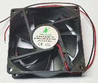 Кулер для корпуса "VCooler: Cooler for Case Dimensions:80mm 2500±10%RPM/46CFM/11dB(A),3 & 4Pin,Black,Box"