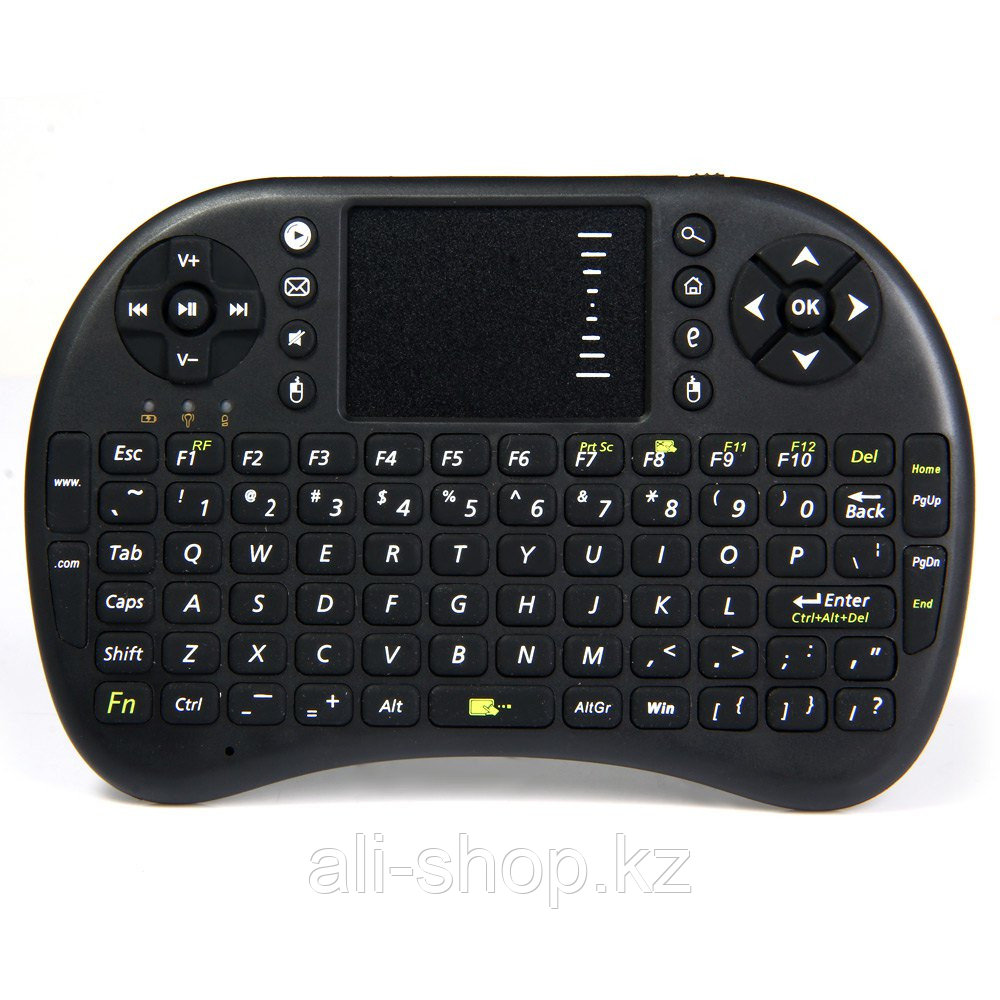 Мини клавиатура "Mini Wireless Keyboard Mouse combo. Support:HTPC,Businness Lecture System, Video Conference" - фото 1 - id-p113459918