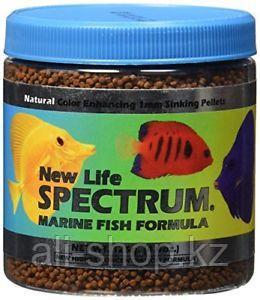 New Life Spectrum Marine Fish Formula 1mm Sinking Pellet Fish Food (Natural Color Enhancing) 125 гр - фото 1 - id-p113461734