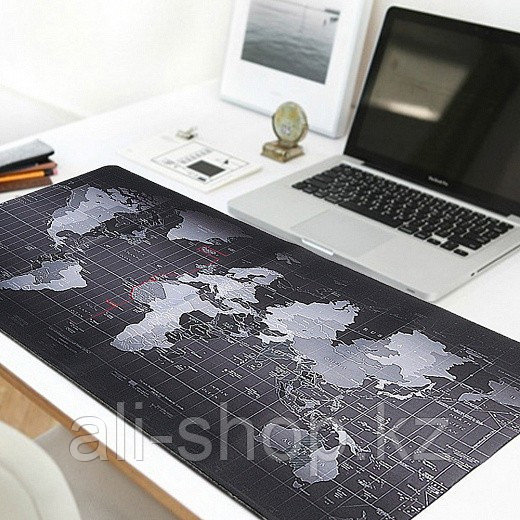 Большой коврик для мыши - Карта Мира - 90х40 см - фото 2 - id-p113461801