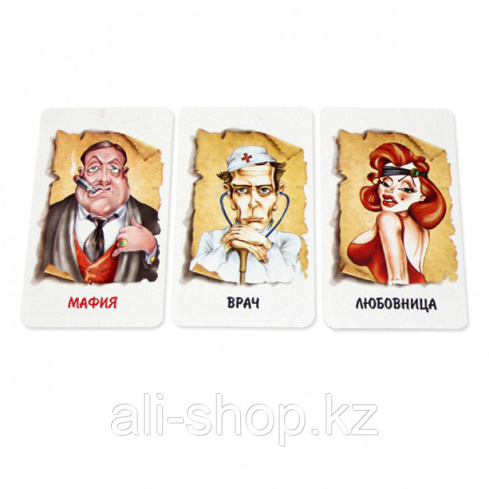 Набор карт для игры Мафия - Люкс - фото 4 - id-p113462144