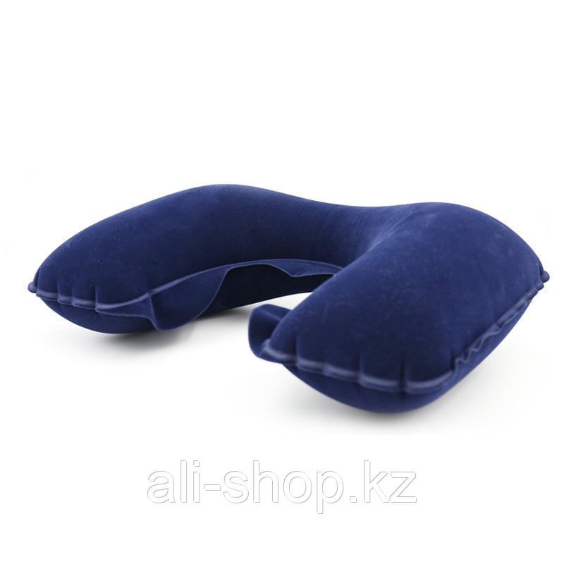 Подушка надувная для путешествий, цвет синий - фото 8 - id-p113462036