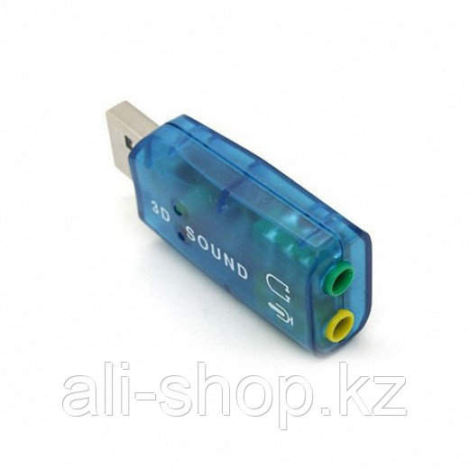 USB звуковая карта 3D Sound - фото 1 - id-p113462481