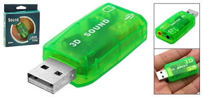 USB звуковая карта 3D Sound - фото 3 - id-p113462481