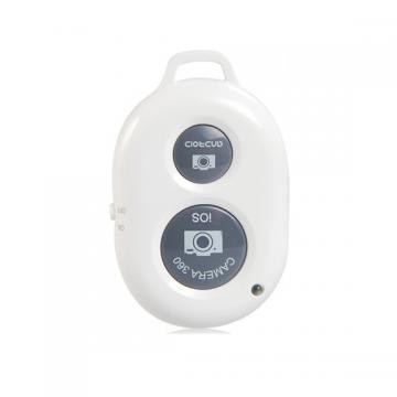 Кнопка фотокамеры для устройств на iOS & Android (белая, Bluetooth) - фото 1 - id-p113462484