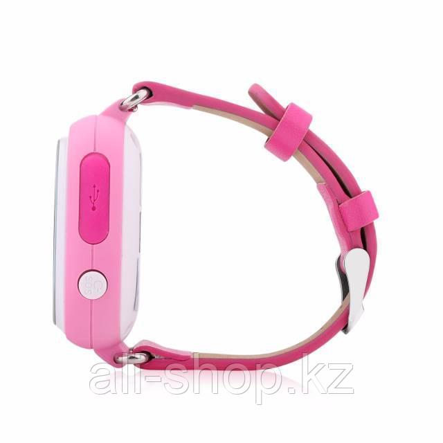 Smart Baby Watch Q80 - умные детские часы с GPS, розовые - фото 2 - id-p113462976