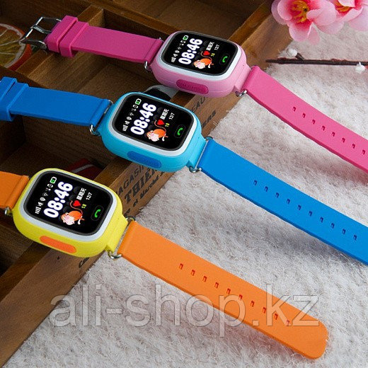 Smart Baby Watch G72 - умные детские часы с GPS- голубые - фото 8 - id-p113463045