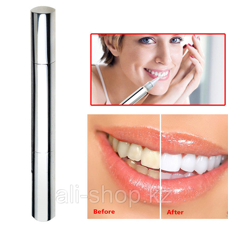 Отбеливание зубов гель-карандаш с кистью Teeth Whitening Pen - фото 8 - id-p113462612