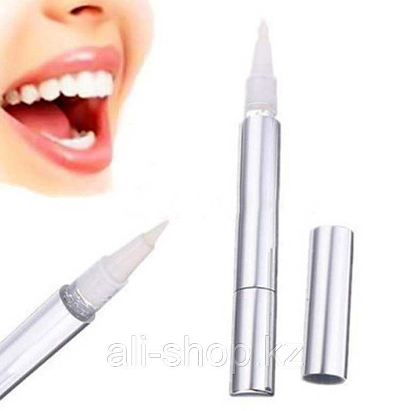 Отбеливание зубов гель-карандаш с кистью Teeth Whitening Pen - фото 9 - id-p113462612