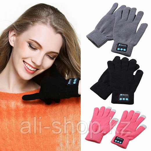 Bluetooth перчатки, черные - фото 4 - id-p113463525